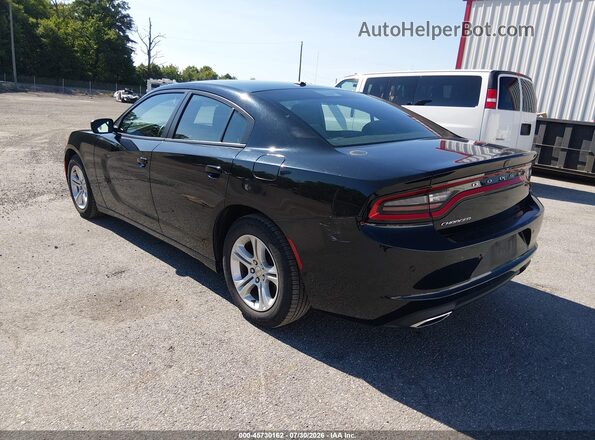 2C3CDXBG6KH684866 2019 DODGE CHARGER Black Tył lewy