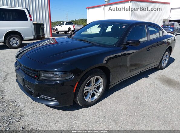 2C3CDXBG6KH684866 2019 DODGE CHARGER Black Przód lewy