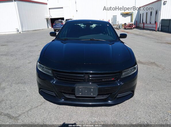 2C3CDXBG6KH684866 2019 DODGE CHARGER Black Widok zestawu wskaźników