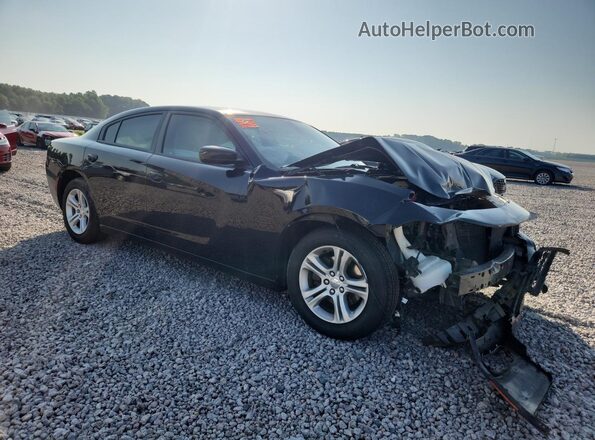 2C3CDXBG6KH699352 2019 DODGE CHARGER Black Передня права чверть