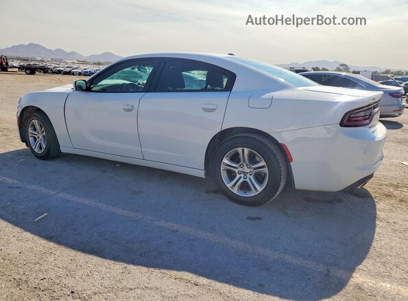 2C3CDXBG6KH758609 2019 DODGE CHARGER Белый Задняя левая четверть