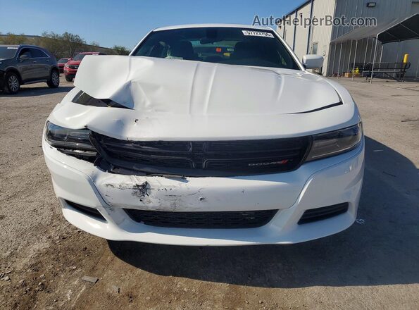 2C3CDXBG6KH758609 2019 DODGE CHARGER Белый Вид спереди
