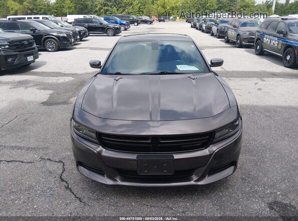 2C3CDXBG6LH100502 2020 DODGE CHARGER Gray Widok wnętrza 360 stopni