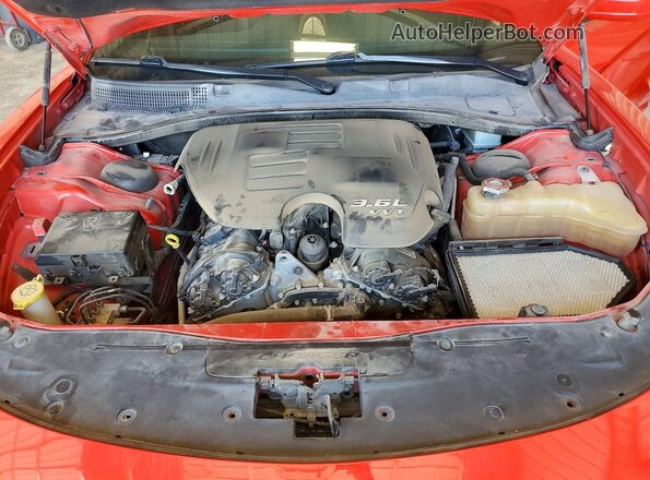 2C3CDXBG6LH124038 2020 DODGE CHARGER Red Vista interior trasera