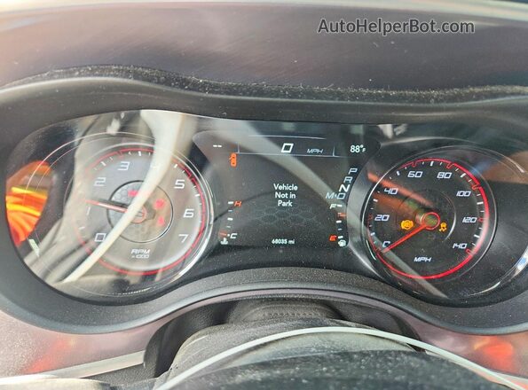 2C3CDXBG6LH163583 2020 DODGE CHARGER Blue Vista del cuadro de instrumentos