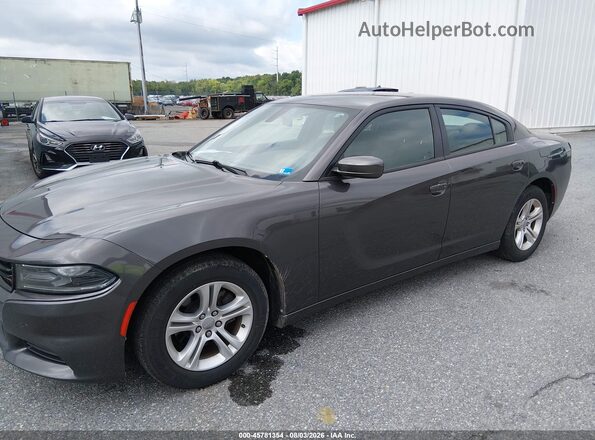 2C3CDXBG6LH179959 2020 DODGE CHARGER Black Front view
