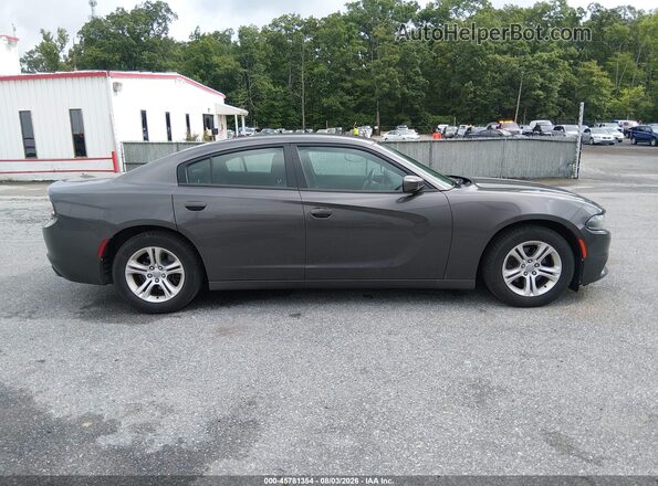 2C3CDXBG6LH179959 2020 DODGE CHARGER Black Rear interior view