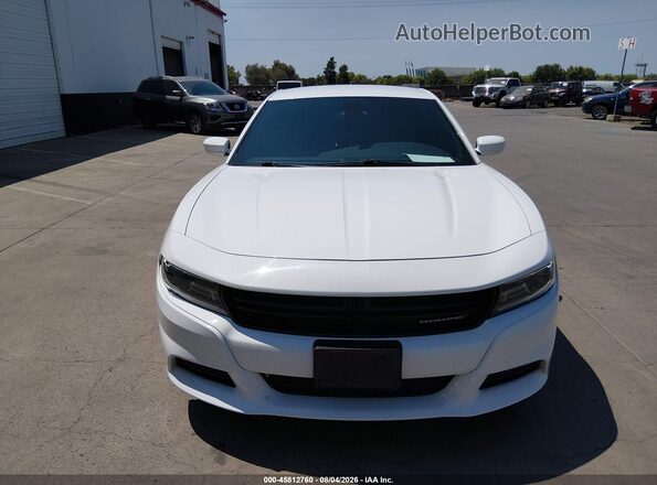 2C3CDXBG6LH179976 2020 DODGE CHARGER White Դիմացի տեսք