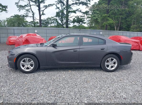 2C3CDXBG6LH190055 2020 DODGE CHARGER Black Widok wnętrza 360 stopni