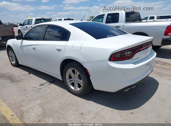 2C3CDXBG6LH192128 2020 DODGE CHARGER White Trasero izquierdo