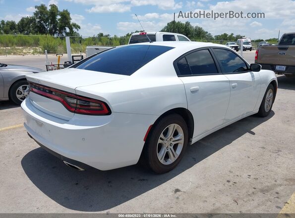 2C3CDXBG6LH192128 2020 DODGE CHARGER White Trasero derecho