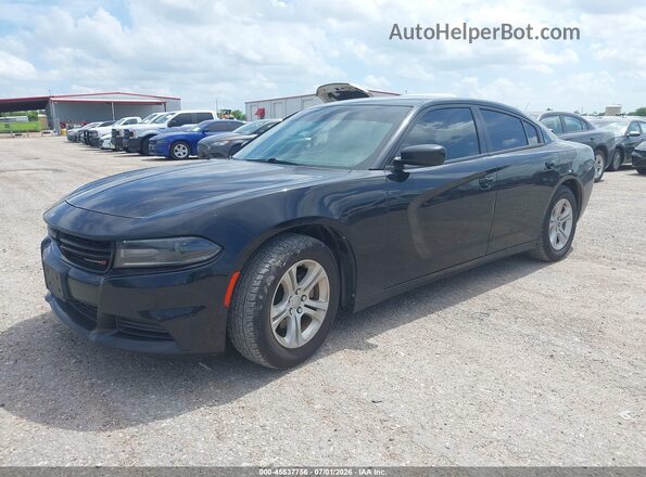 2C3CDXBG6MH621544 2021 DODGE CHARGER Black Vista tres cuartos delantera izquierda