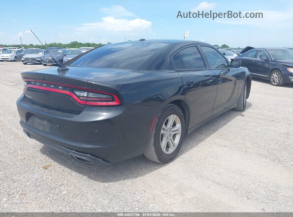 2C3CDXBG6MH621544 2021 DODGE CHARGER Black Trasero derecho
