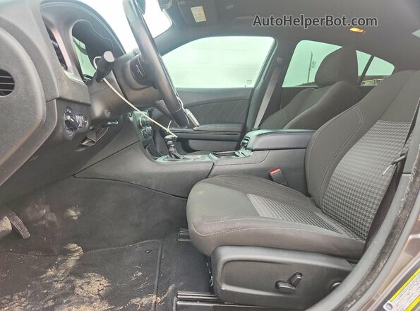 2C3CDXBG6PH588730 2023 DODGE CHARGER Charcoal Vista interior delantera