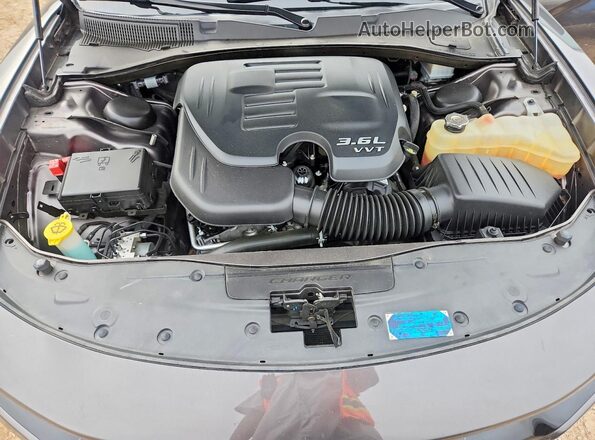 2C3CDXBG6PH588730 2023 DODGE CHARGER Charcoal Vista interior trasera