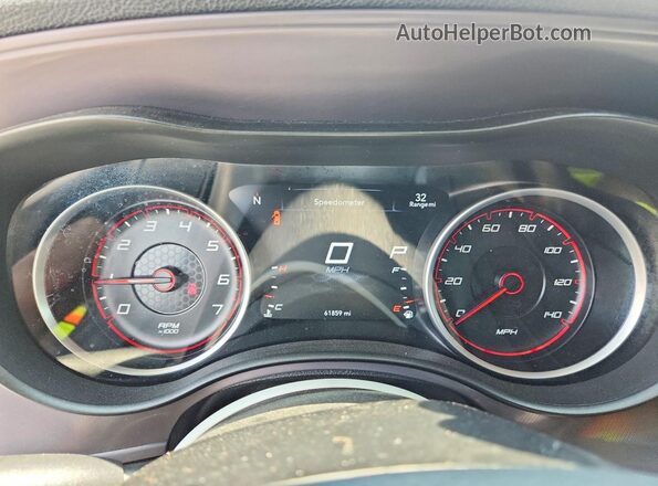 2C3CDXBG6PH638669 2023 DODGE CHARGER White Вид щитка приладів