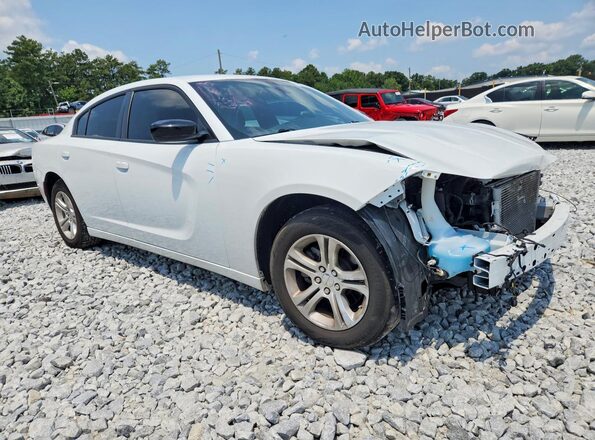 2C3CDXBG6PH638669 2023 DODGE CHARGER White Передня права чверть