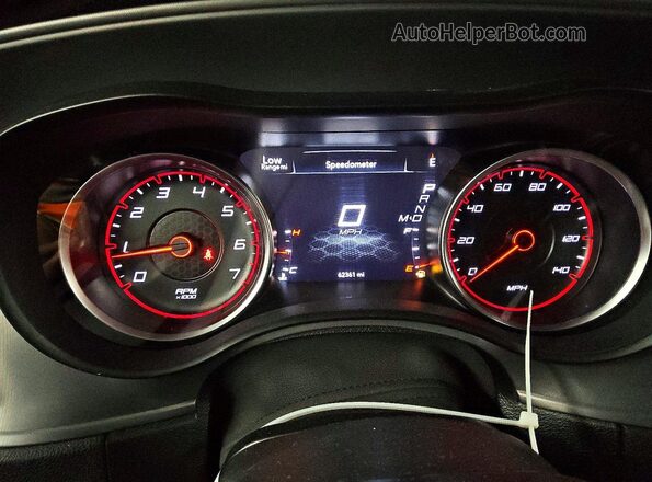 2C3CDXBG6PH687788 2023 DODGE CHARGER Угольный Вид щитка приборов