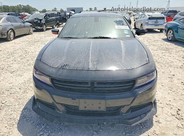 2C3CDXBG7HH612275 2017 DODGE CHARGER Black Front view