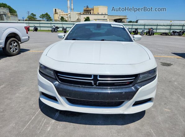 2C3CDXBG7HH629898 2017 DODGE CHARGER White Դիմացի տեսք