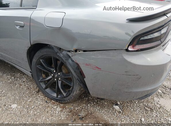 2C3CDXBG7JH126281 2018 DODGE CHARGER Gray Front view