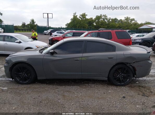 2C3CDXBG7JH126281 2018 DODGE CHARGER Gray 360 interior view