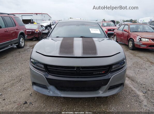 2C3CDXBG7JH126281 2018 DODGE CHARGER Gray Instrument cluster view