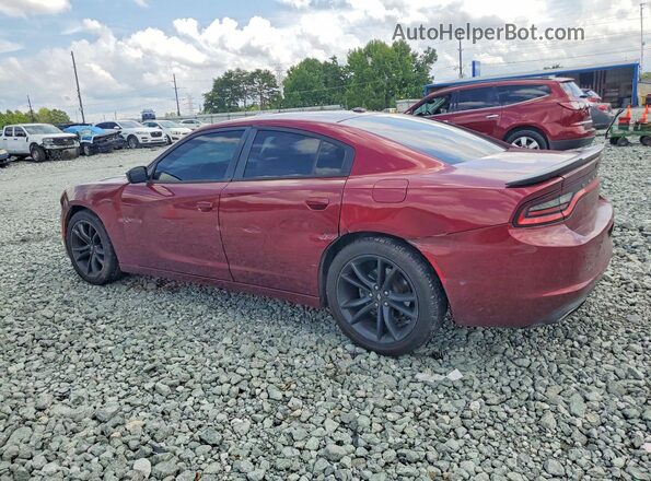 2C3CDXBG7JH147762 2018 DODGE CHARGER Красный Задняя левая четверть