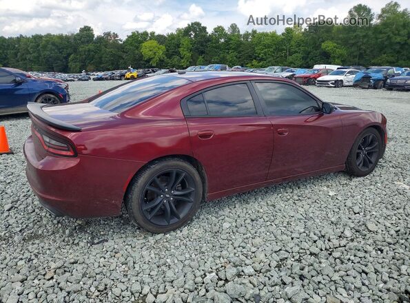 2C3CDXBG7JH147762 2018 DODGE CHARGER Красный Задняя правая четверть