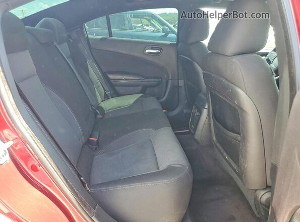 2C3CDXBG7JH217714 2018 DODGE CHARGER Красный Вид задних сидений