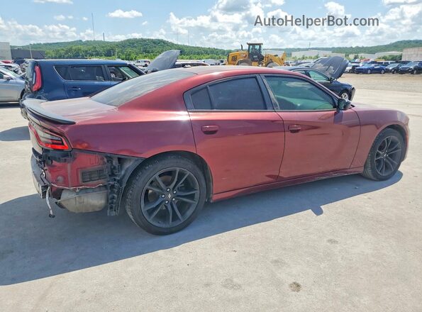 2C3CDXBG7JH217714 2018 DODGE CHARGER Красный Задняя правая четверть