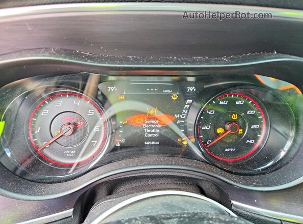 2C3CDXBG7JH336508 2018 DODGE CHARGER Серый Вид щитка приборов