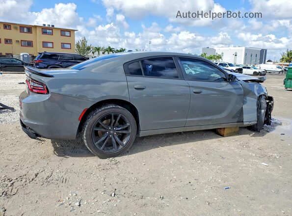 2C3CDXBG7JH336508 2018 DODGE CHARGER Серый Задняя правая четверть