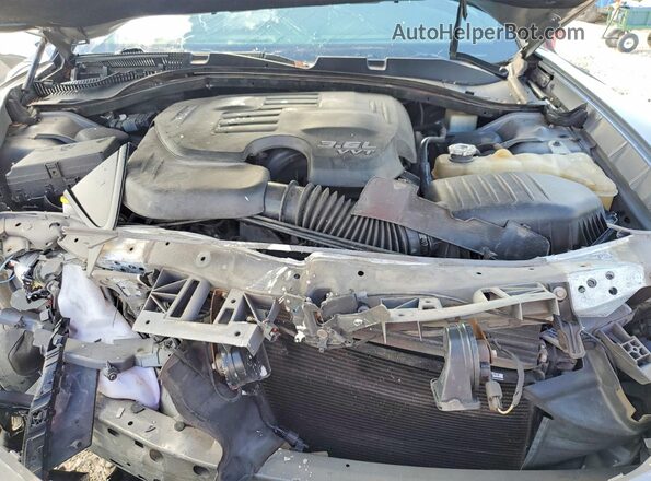 2C3CDXBG7JH336508 2018 DODGE CHARGER Серый Вид задней части салона