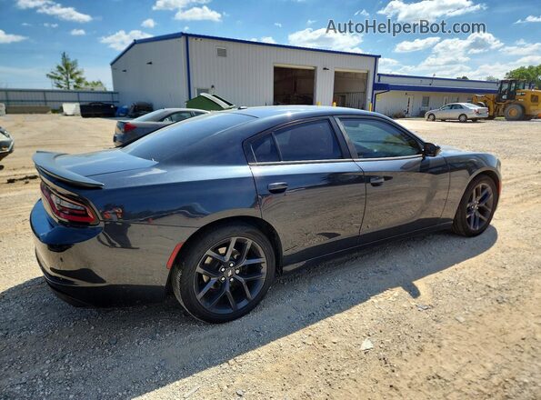 2C3CDXBG7KH554661 2019 DODGE CHARGER Blue Առջևի աջ