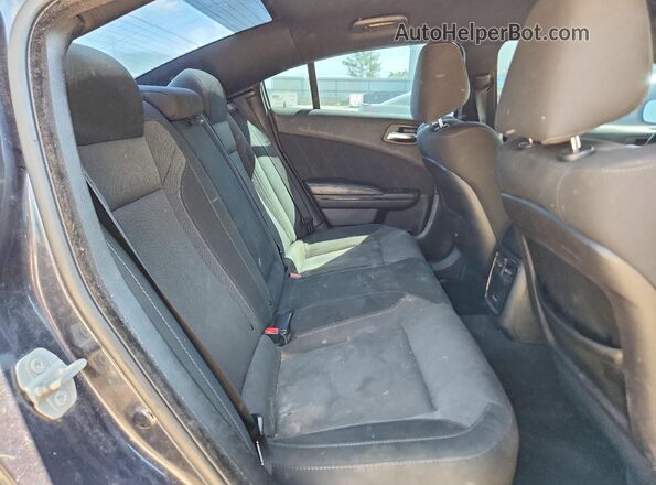 2C3CDXBG7KH554661 2019 DODGE CHARGER Blue Սալոնի հետևի տեսք