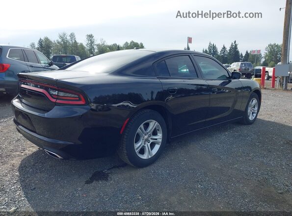 2C3CDXBG7KH676243 2019 DODGE CHARGER Black Հետևի աջ