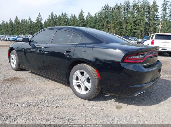 2C3CDXBG7KH676243 2019 DODGE CHARGER Black Հետևի ձախ