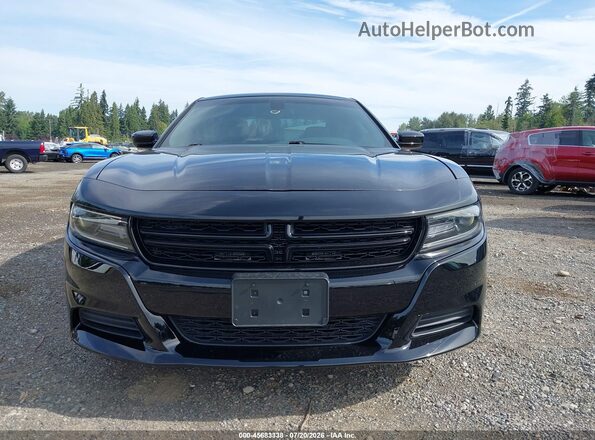 2C3CDXBG7KH676243 2019 DODGE CHARGER Black Սարքավորումների վահանակի տեսք