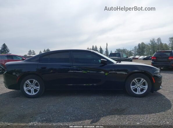 2C3CDXBG7KH676243 2019 DODGE CHARGER Black Սալոնի հետևի տեսք