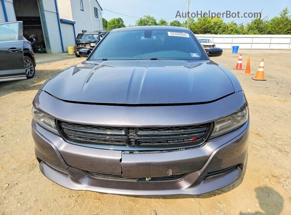 2C3CDXBG7KH748655 2019 DODGE CHARGER Серебряный Вид спереди