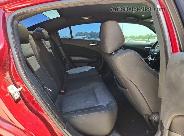 2C3CDXBG7LH102310 2020 DODGE CHARGER Темно-бордовый Вид задних сидений