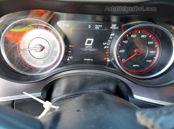 2C3CDXBG7LH106888 2020 DODGE CHARGER White Вид щитка приладів