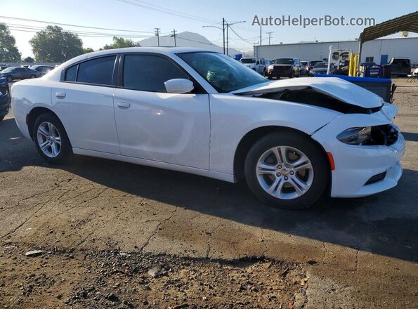 2C3CDXBG7LH106888 2020 DODGE CHARGER White Передня права чверть