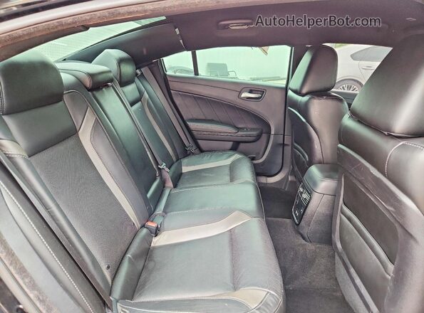 2C3CDXBG7LH136599 2020 DODGE CHARGER Black Vista de los asientos traseros