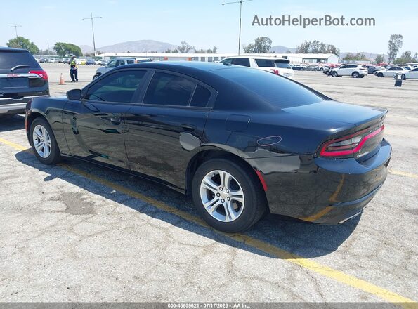 2C3CDXBG7LH188430 2020 DODGE CHARGER Black Հետևի ձախ