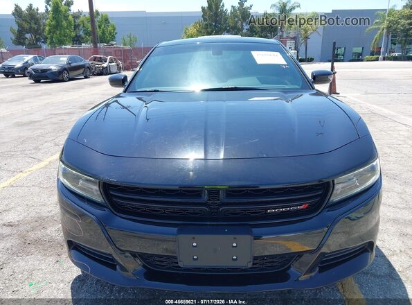 2C3CDXBG7LH188430 2020 DODGE CHARGER Black Սալոնի հետևի տեսք