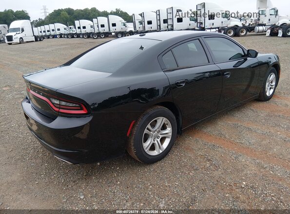 2C3CDXBG7LH190095 2020 DODGE CHARGER Черный Задняя правая четверть
