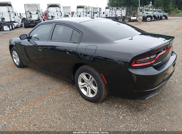 2C3CDXBG7LH190095 2020 DODGE CHARGER Черный Задняя левая четверть