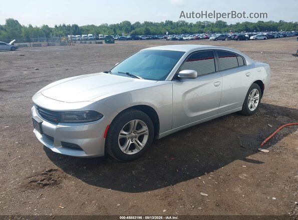 2C3CDXBG7LH190128 2020 DODGE CHARGER Серебряный Передняя левая четверть